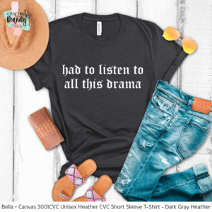 Had To Listen To all This Drama Taylor Swift Shirt