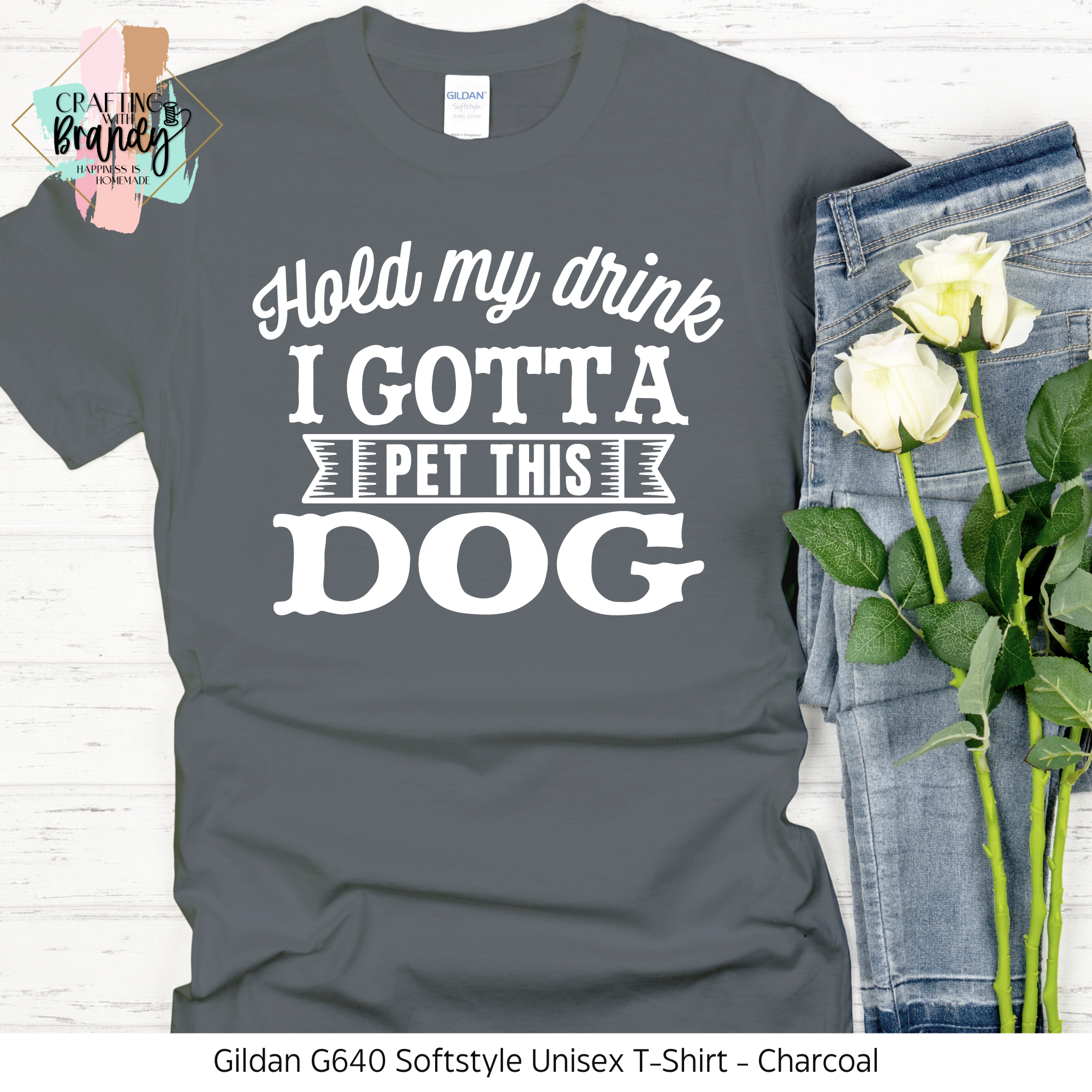 Hold My Drink I Gotta Pet This Dog Shirt