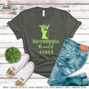 Truly Wonderful the Mind Of A Child Is Yoda Shirt