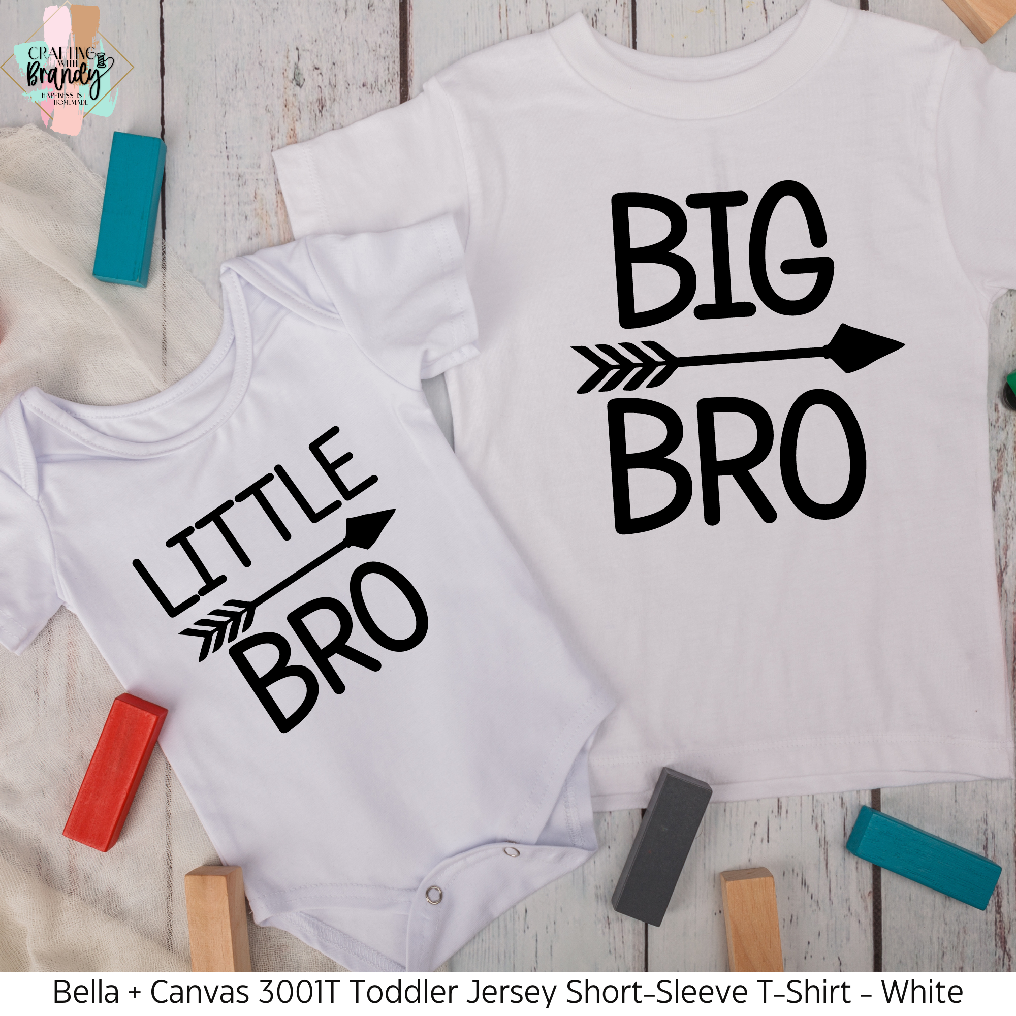 Little Bro Arrow Onesie