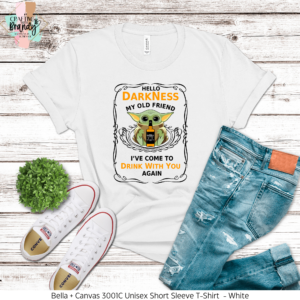 Hello Darkness My Old Friend Grogu Whiskey Shirt