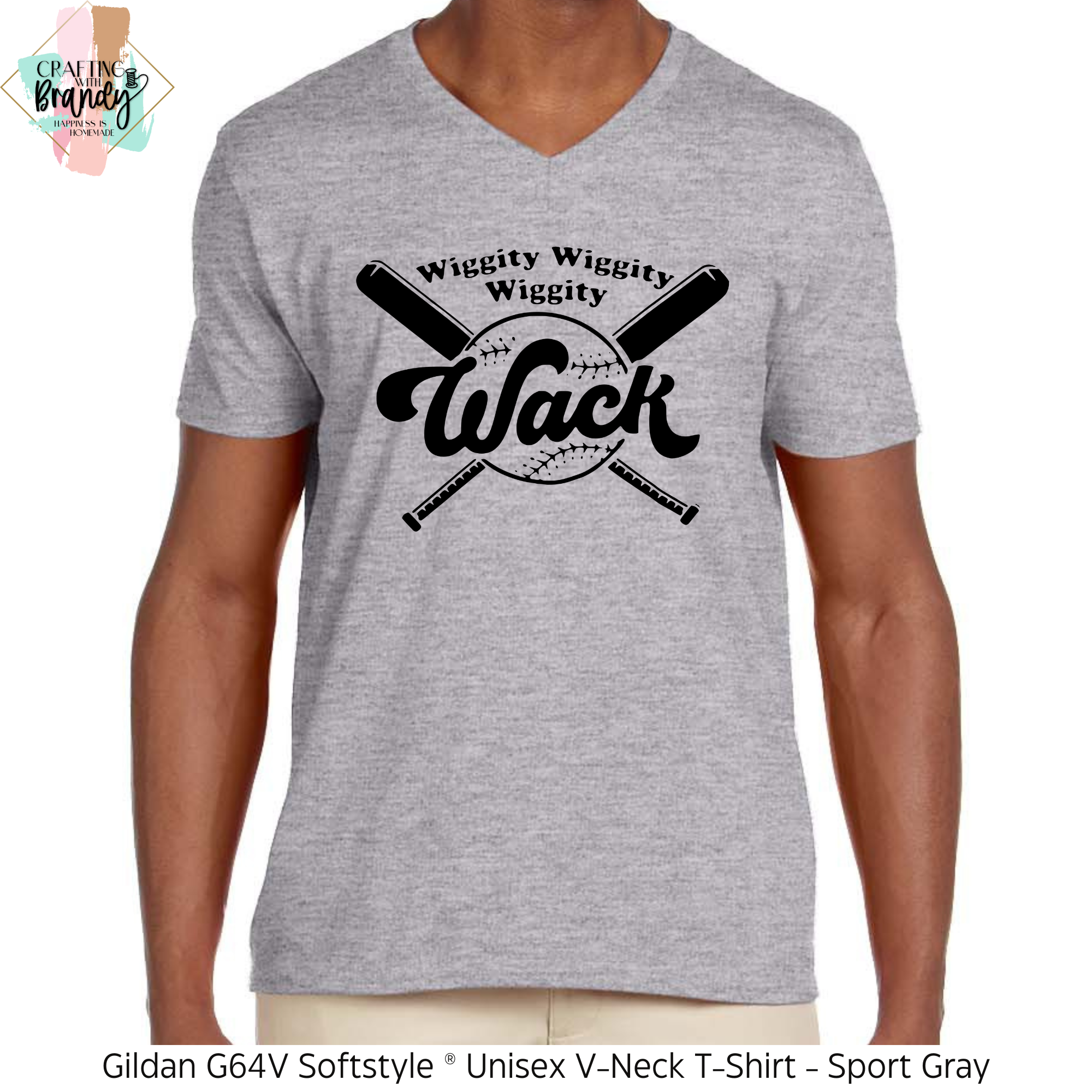 Wiggity Wiggity Wack V-Neck Shirt