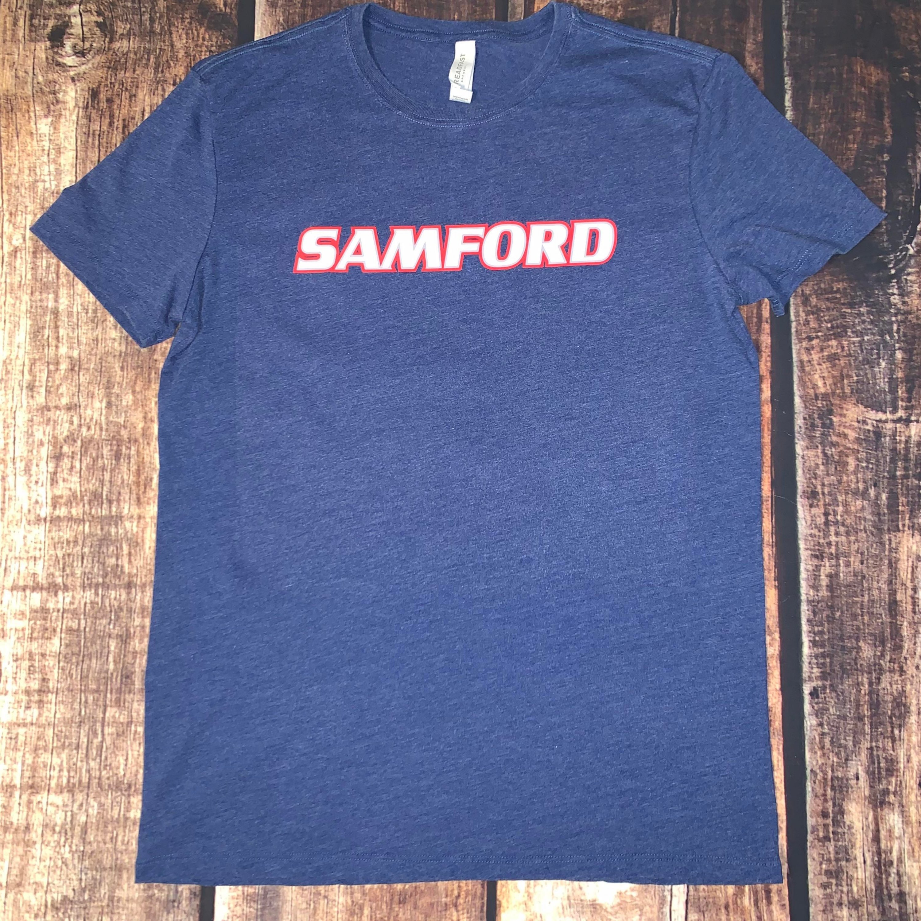 Samford Red Outlined Shirt