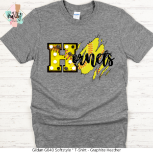 Hornets Distressed Softball Marquee Shirt