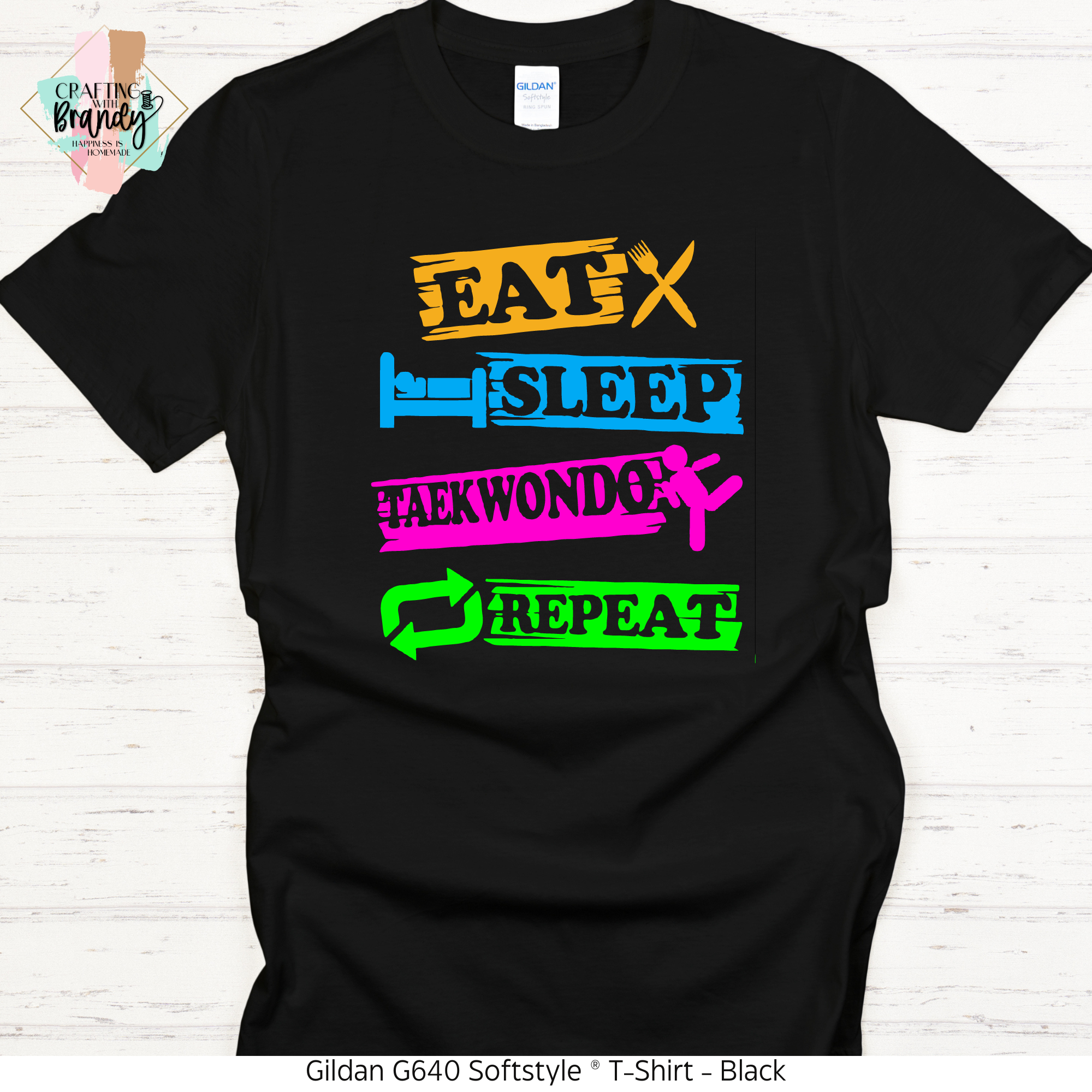 Eat Sleep Tae Kwon Do Repeat Shirt