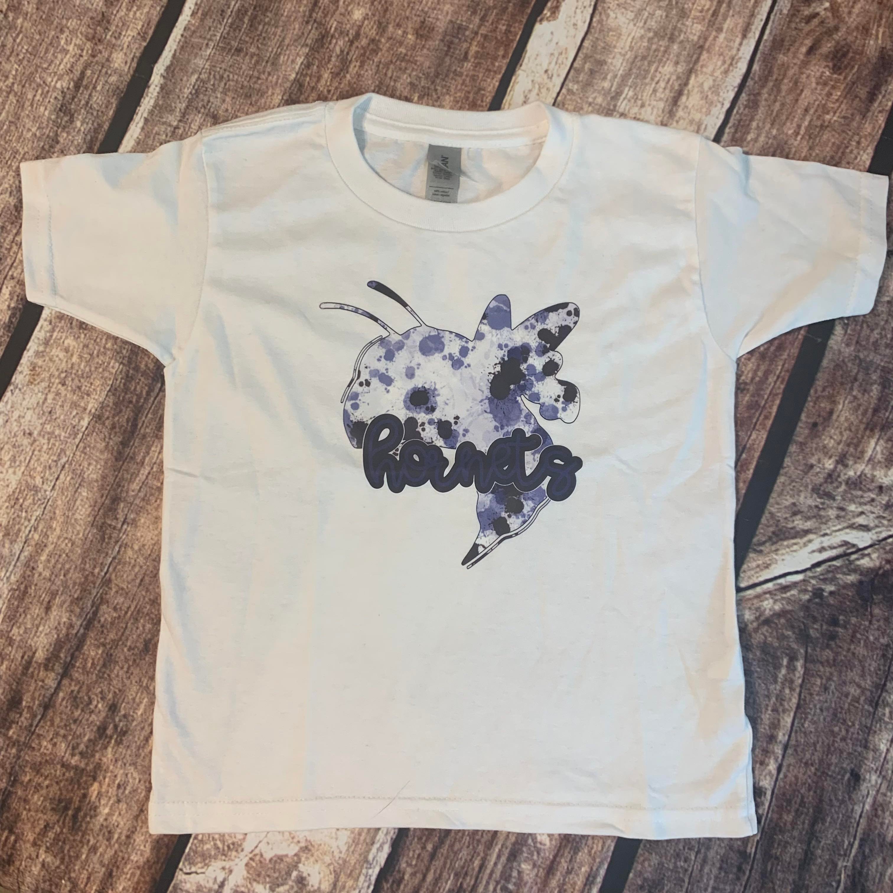 Hornets Mascot Tie Dye Toddler Shirt