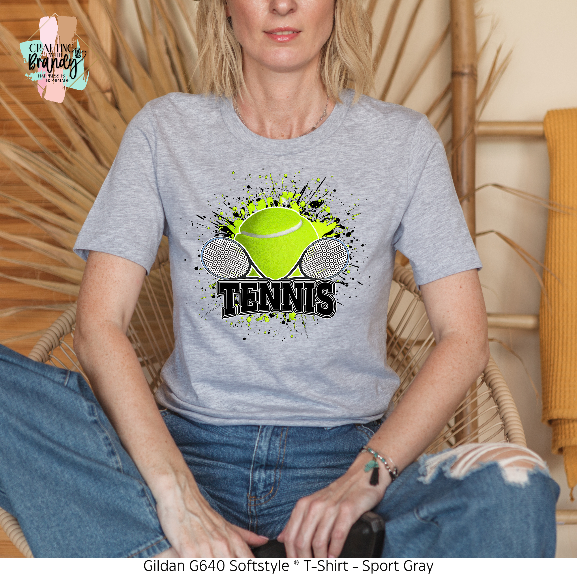 Tennis Ball Splatter Shirt