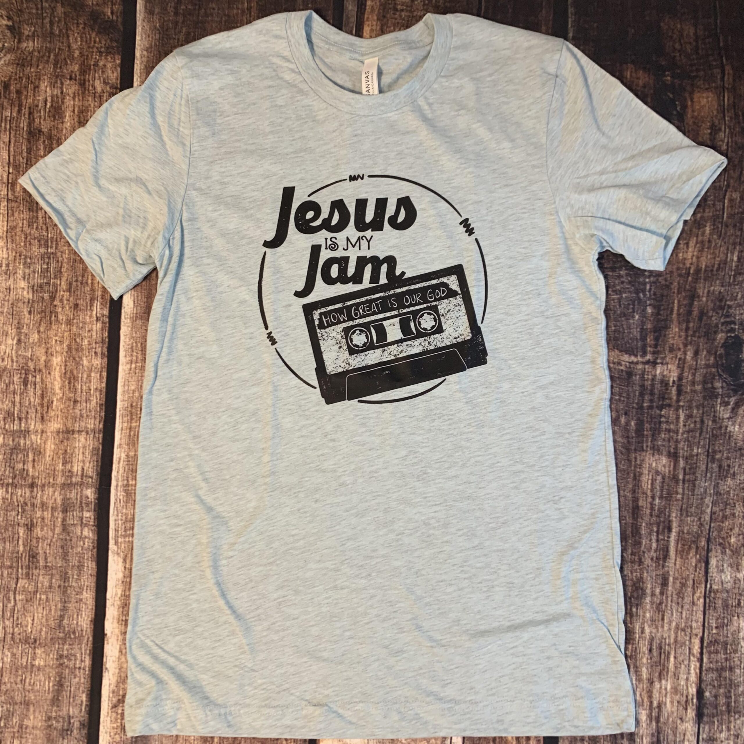 Jesus Is My Jam Cassette Tape Shirt
