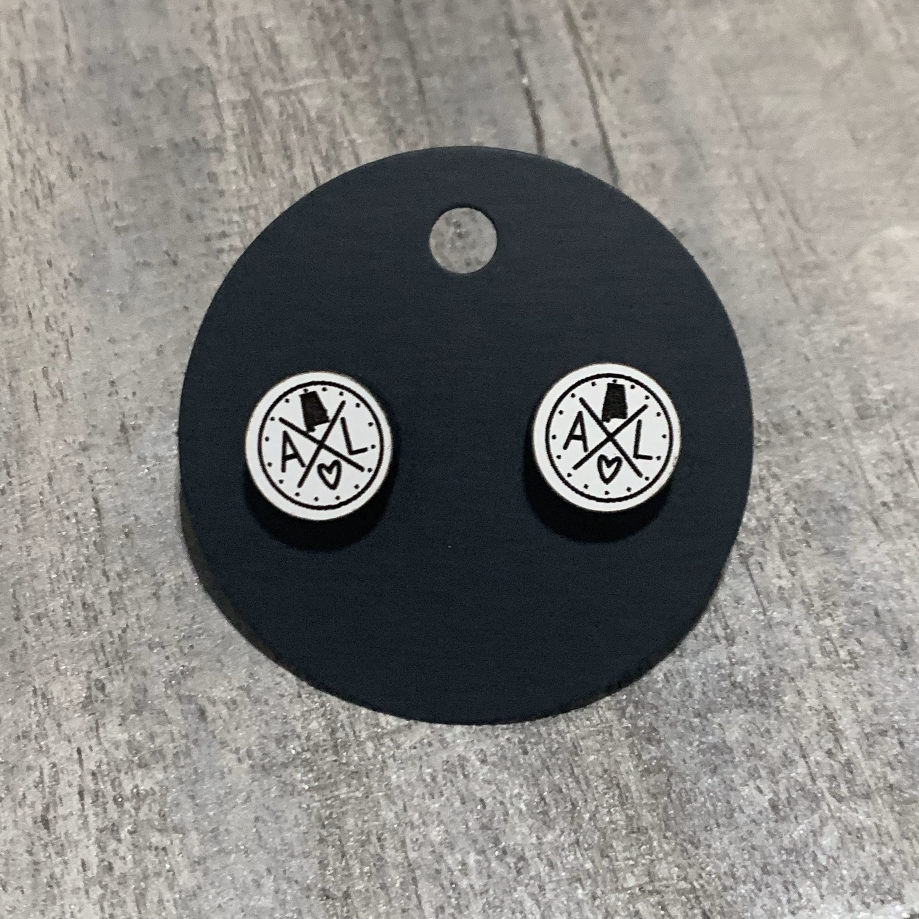 Alabama Circle Studs