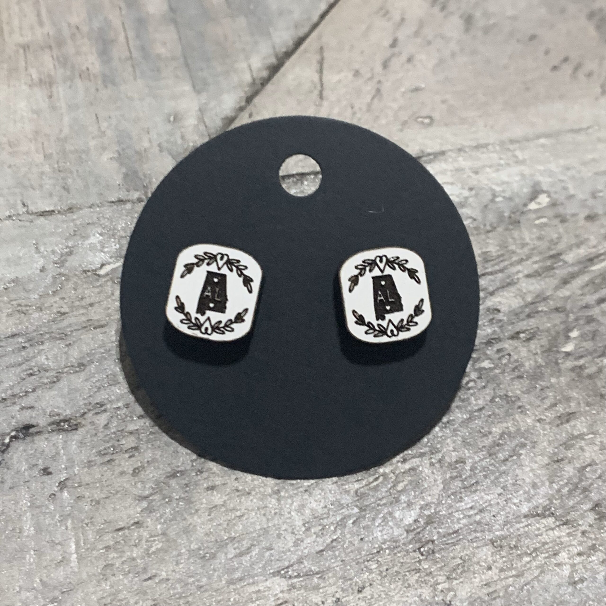 Alabama Wreath Studs