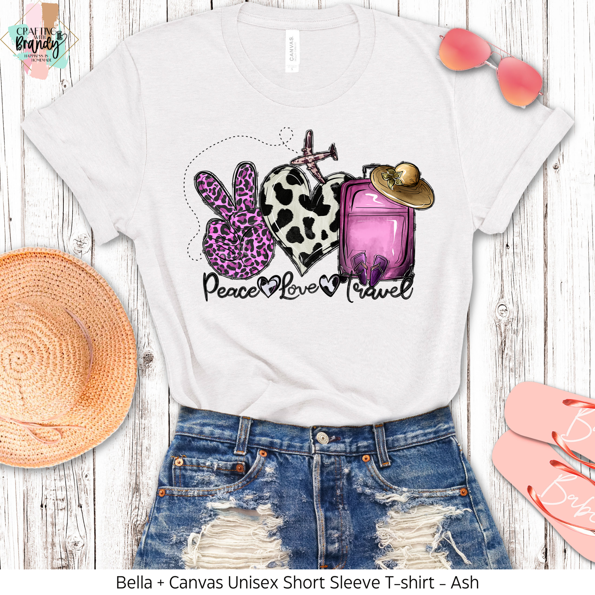 Peace Love Travel Shirt