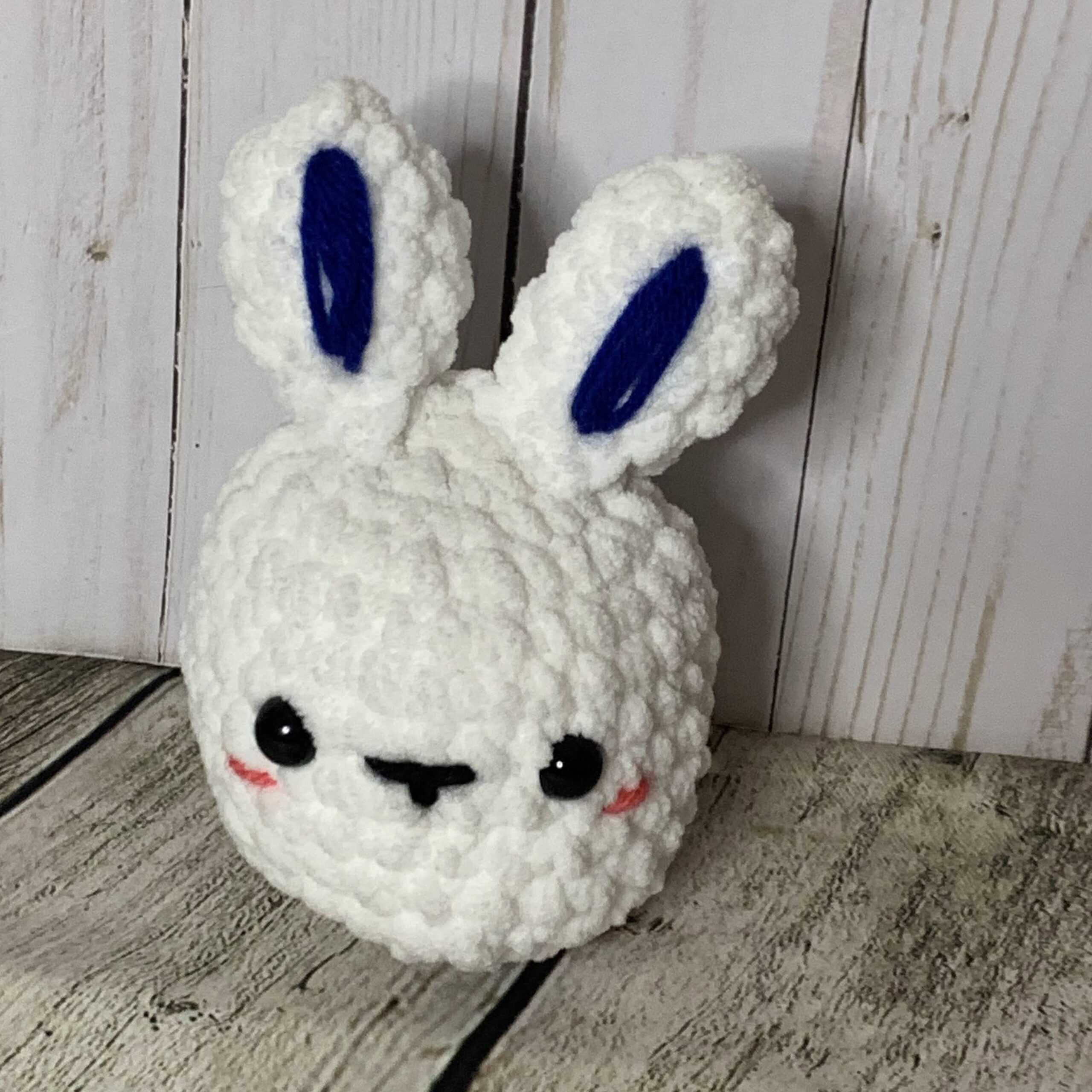 Fluffy Bunny Crochet Ball