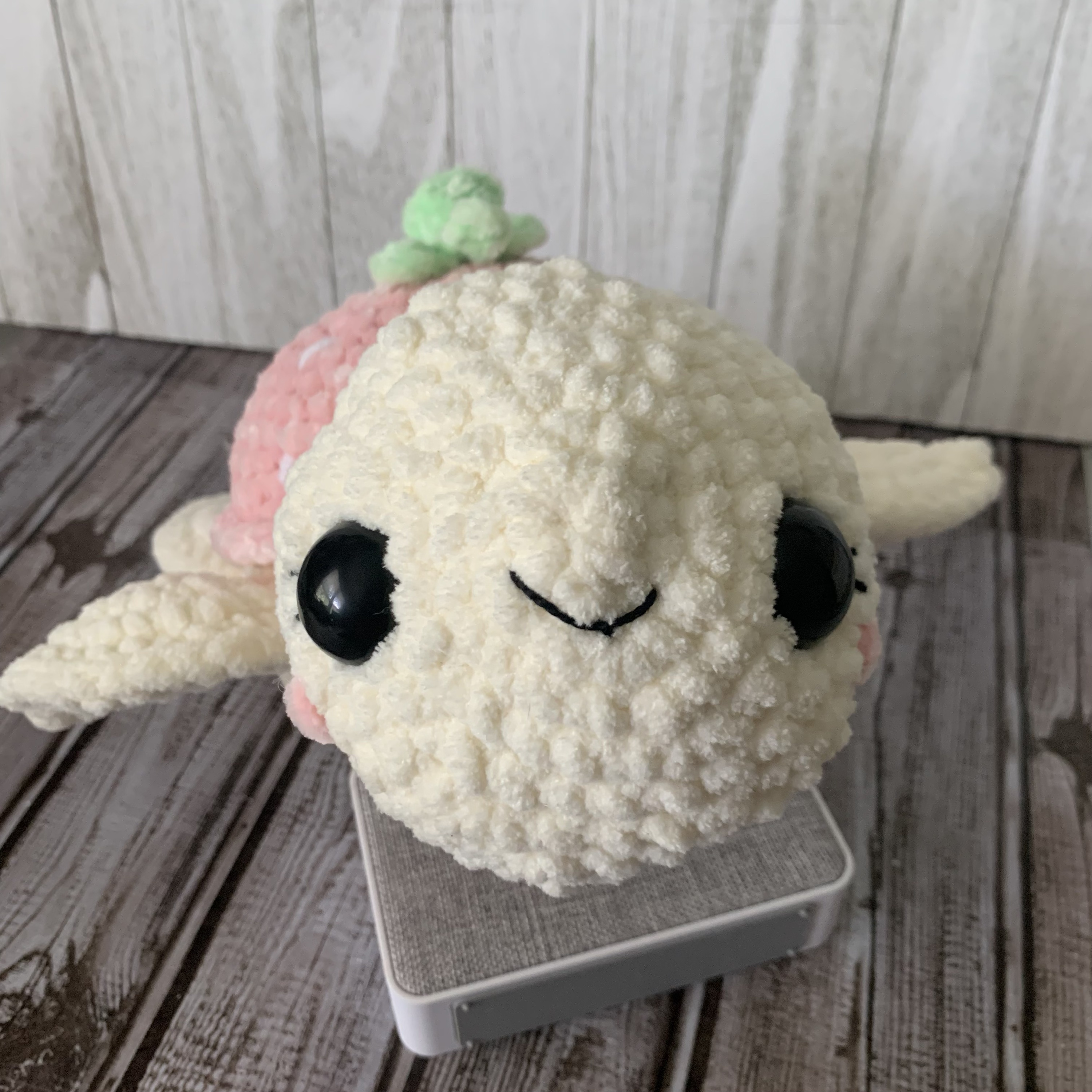 Strawberry Turtle Plush Doll