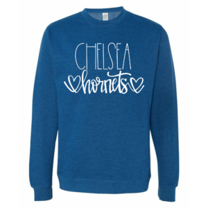 Chelsea Hornets Double Heart Sweatshirt