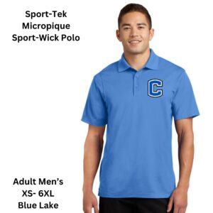 Sport-Tek Micropique Sport-Wick Polo - BLUE LAKE