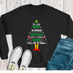 Spread Christmas Cheer Sweatshirt (CHHS Theater Fundraiser)