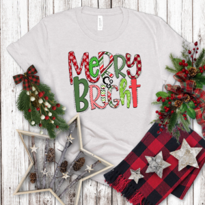 Merry & Bright Colorful T-shirt