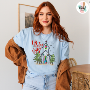 Oh Holy Night Church Shirt