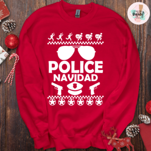 Police Navidad Sweatshirt