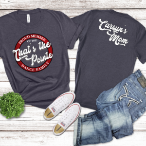 Proud Member of the That's the Pointe Dance Family Personalized Shirt