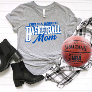 Chelsea Hornets Basketball Mom T-Shirt
