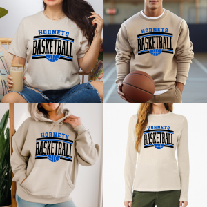 Hornets Basketball Arched Collection