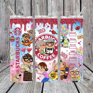 Carl & Ellie Valentine 20 oz Tumbler or Water Bottle