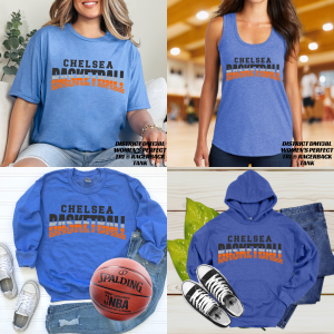 Chelsea Basketball Lines Orange Collection