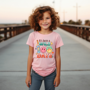 It's Been A Wild 100 Days Youth & Adult Tshirt