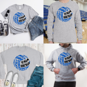 Venom Volleyball Grunge Options