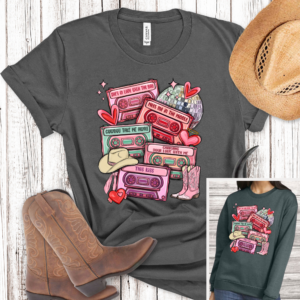 Valentine Cassettes Tshirt or Sweatshirt