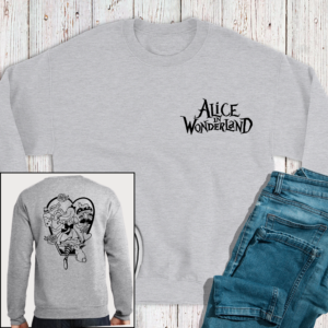 Alice in Wonderland Keyhole Sweatshirt