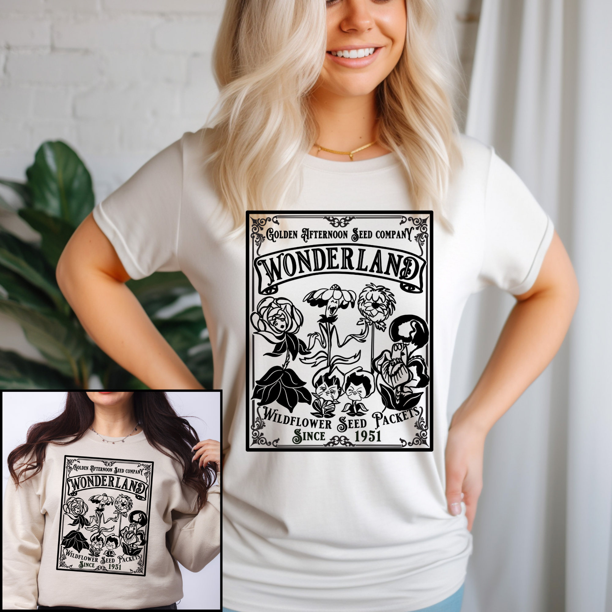 Wonderland Seed Company Tshirt or Sweatshirt