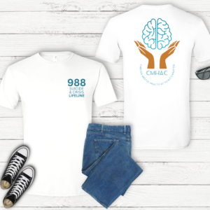 Chelsea Mental Health Action Committee White Tshirt