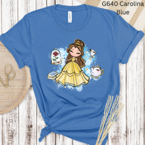 Belle, Mrs Potts, and Chip Shirt