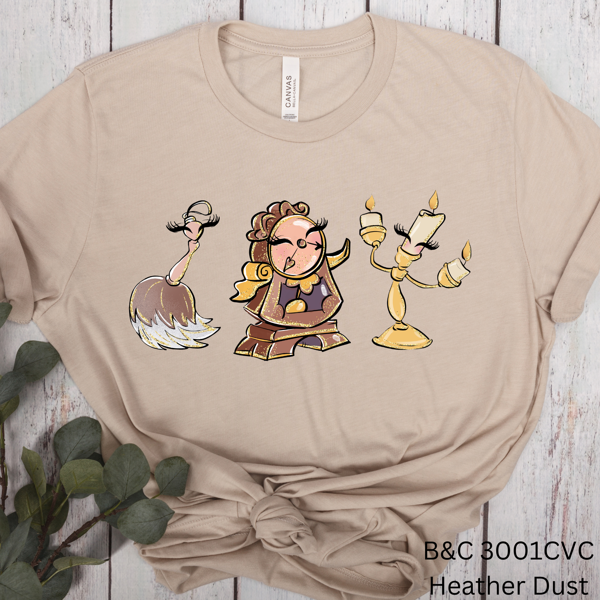 Babette, Lumiere & Cogsworth Shirt
