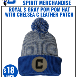 Chelsea C Pom-Pom Beanie Hat