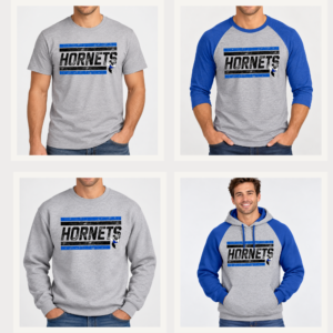 Hornets Distressed Colorblock Collection