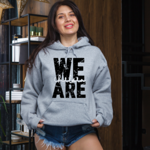 We Are Chelsea Distressed Hoodie