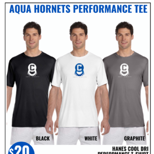 Aqua Hornets Performance Tee