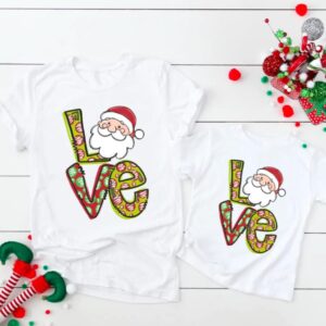 Love Santa Infant, Toddler or Youth Shirt