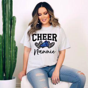 Cheer Nannie Ash Tshirt