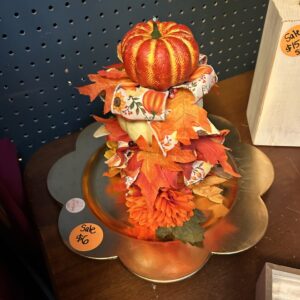 Pumpkin Tray Decor