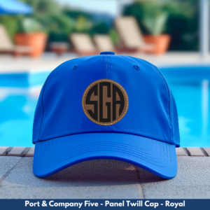 SGA Leather Patch Royal Hat