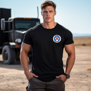 SGA Logo Black Tshirt