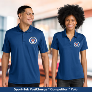 SGA Logo Royal Polos Unisex