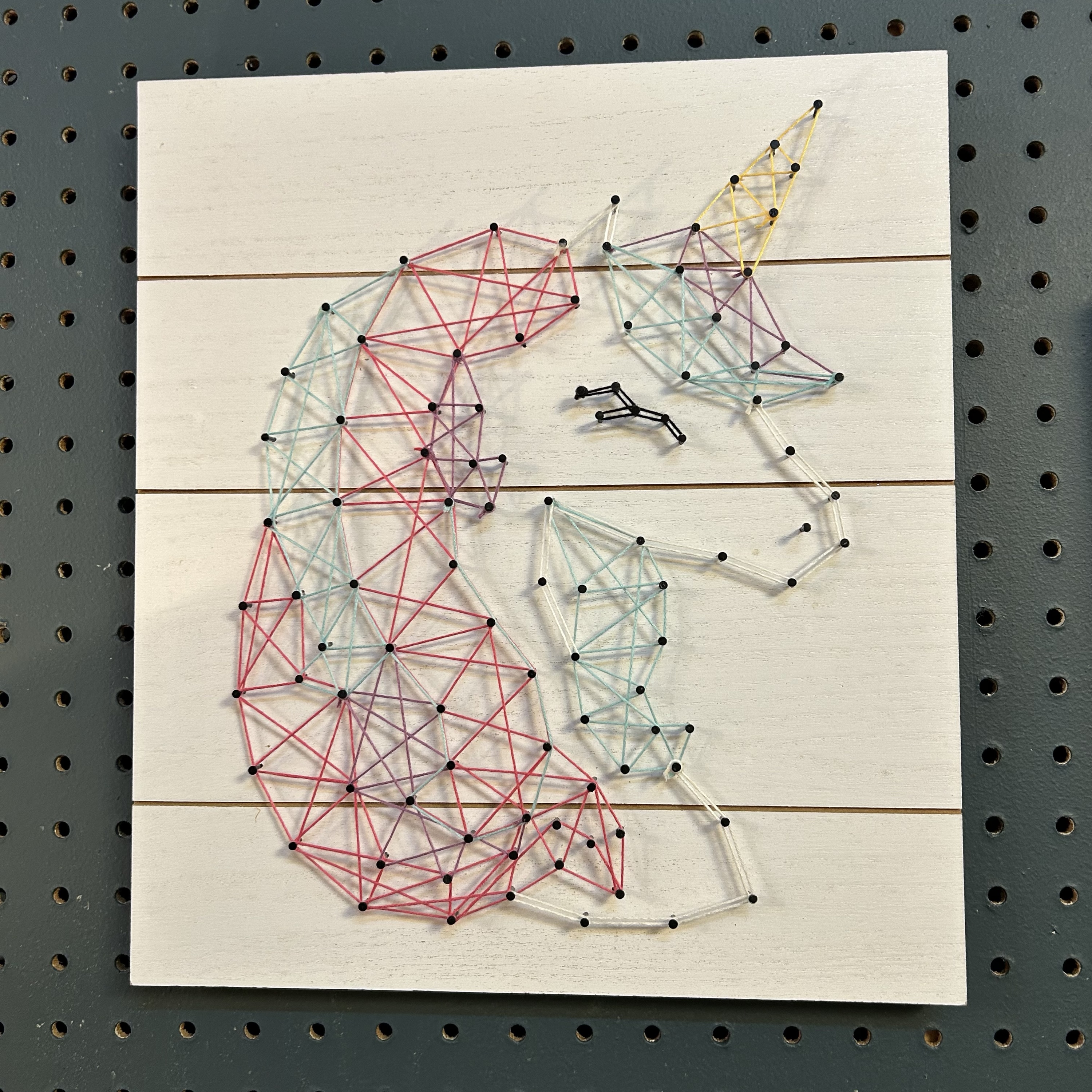Unicorn Peg Art