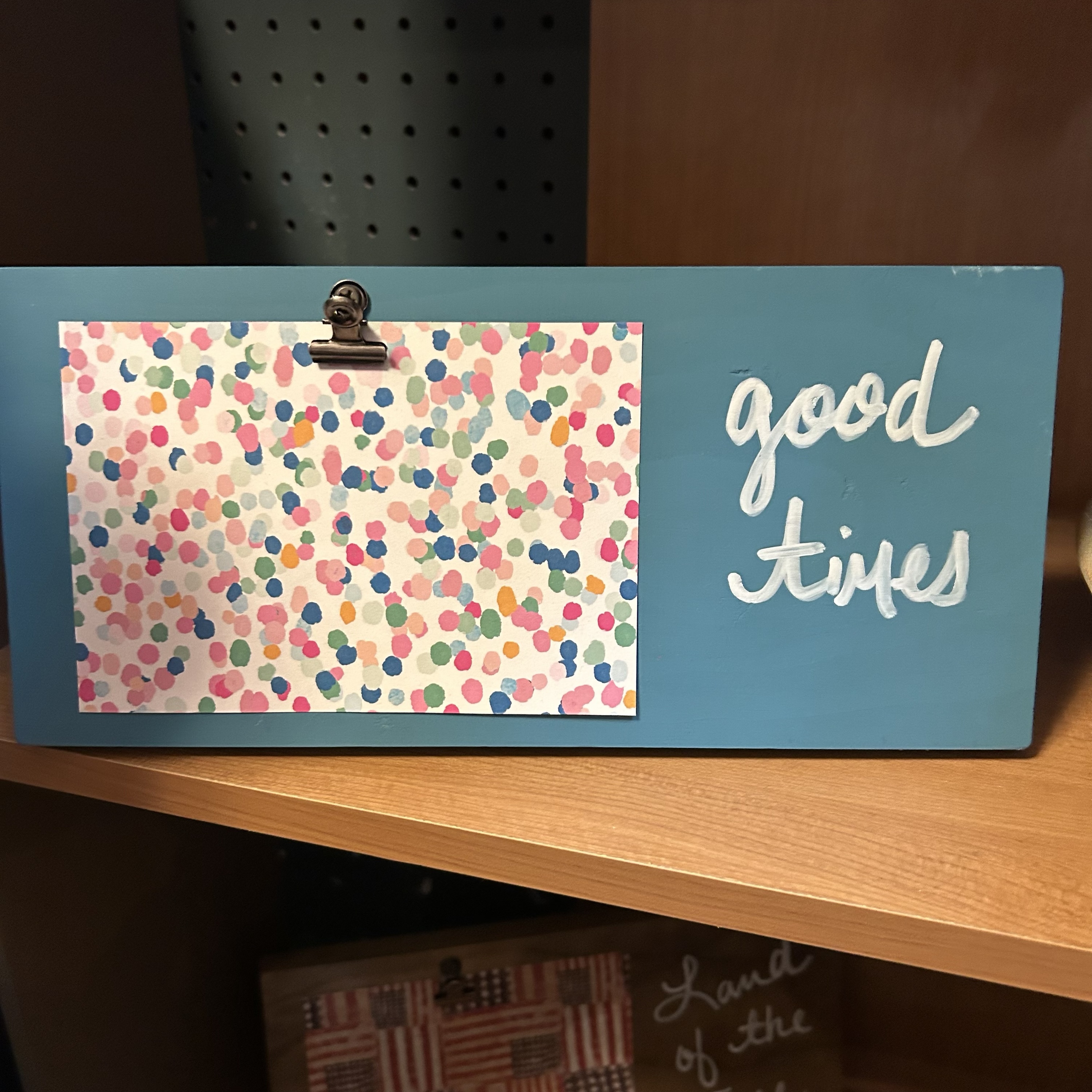 Good Times Wooden Picture Stand