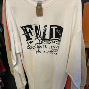 Fall for Jesus He Never Leaves Longsleeve Shirt large