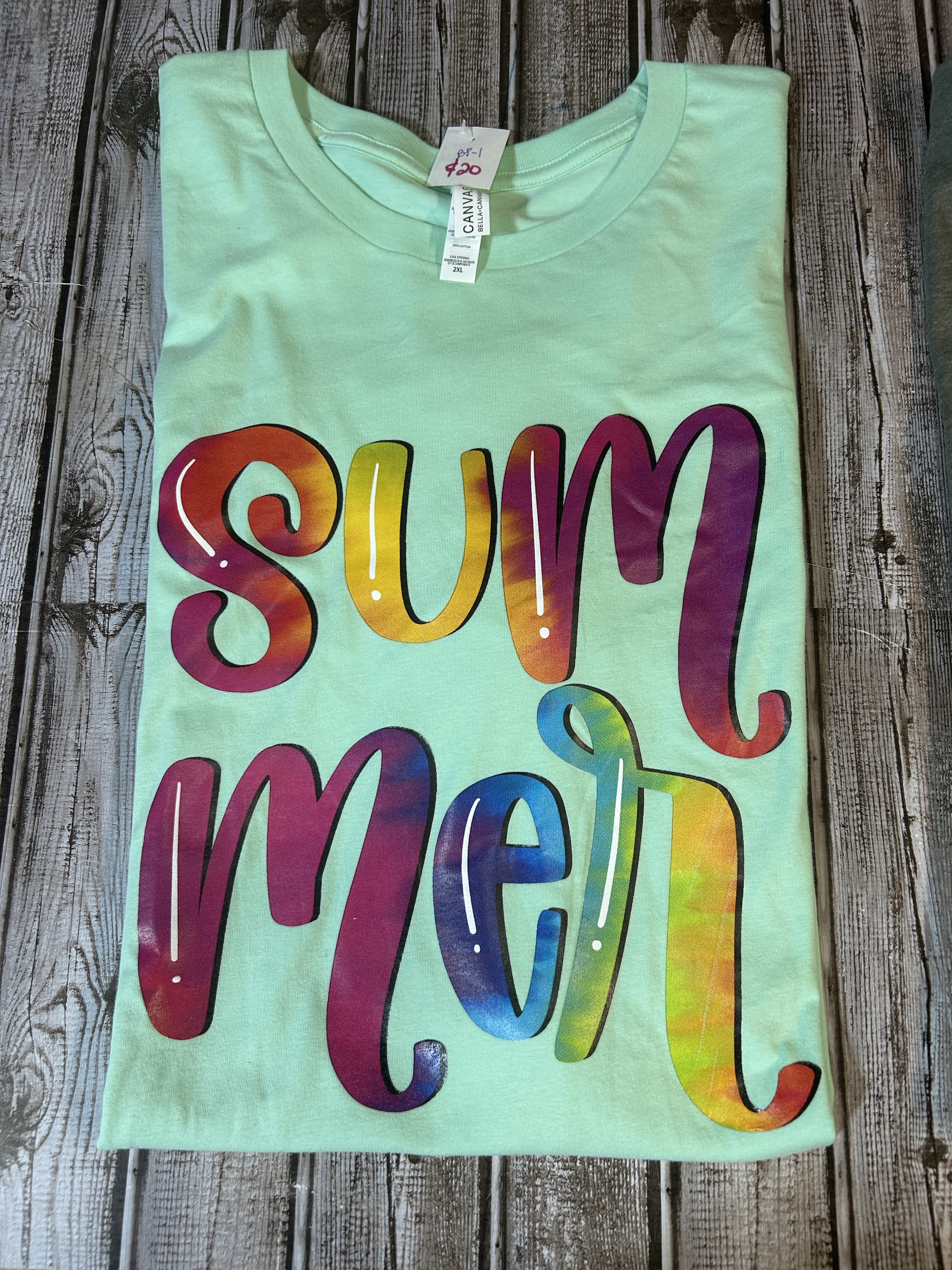 Summer on Island Reef Adult 2XL